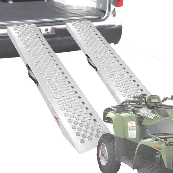 Ruedamann® 鋼製スロープ 耐荷重300kg トラック積み込み用スロープ
